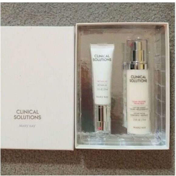 Mary Kay Clinical Solutions Box Set Age Fighting Skincare Retinol .5 Giftbox New - Picture 10 of 12